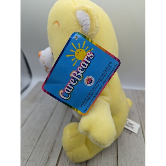 Vintage 2003 Nanco Care Bears Nanco Funshine Bear 10" Plush Sitting Down Stuffed - Picture 3 of 7